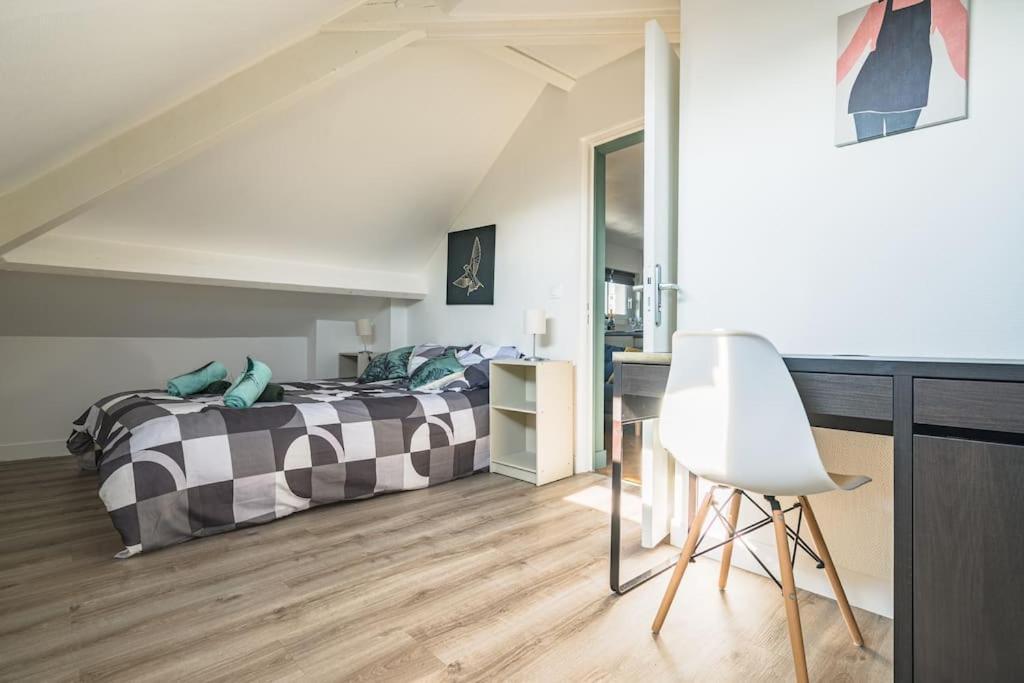 Le Saphir - 20Min From Paris & Cdg Airport - 2 Bathrooms - 2 Desks Drancy Ngoại thất bức ảnh